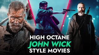 Best 10 Explosive Action Movies Like John Wick Part 2  Netflix Hulu Shudder and more [upl. by Cleaves751]