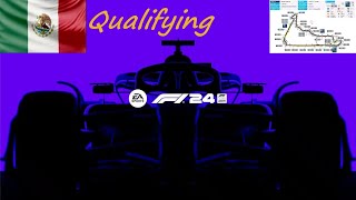 F1® 24 Mexico GP  Qualifying PS4 [upl. by Oivlis641]