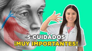 PARÁLISIS FACIAL  5 Cuidados más importantes que debes saber [upl. by Lessig685]