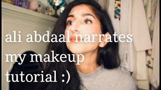 Ali Abdaal narrates my makeup 🤦🏽‍♀️ [upl. by Nelsen]