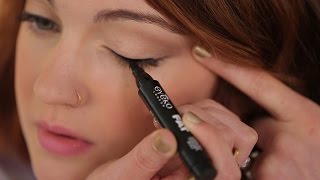 How To Apply Liquid Eyeliner for Beginners [upl. by Omlesna]