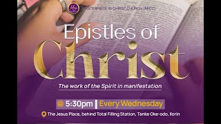 THE EPISTLES OF CHRIST  06112024 [upl. by Wenonah]