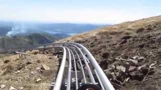 Alpine Coaster Alpyland Mottarona Stresa I [upl. by Ramhaj]