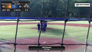 BSB Point University vs BrewtonParker College Game One [upl. by Aridni]