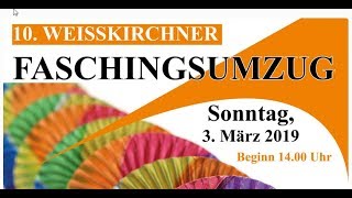 Faschingsumzug Weißkirchen 2019 [upl. by Ainaznat]