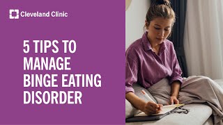 Binge Eating Disorder 5 Things You Can Do To Help Your Recovery [upl. by Ahar]