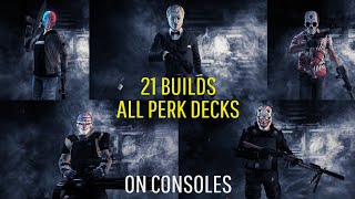 Payday 2 DSOD Builds for all perk decks 4 [upl. by Meehyrb]