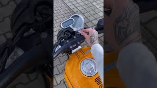 Unboxing the new Scrambler Ducati 1100 Tribute PRO at Ducati Nuernberg [upl. by Bernadine438]