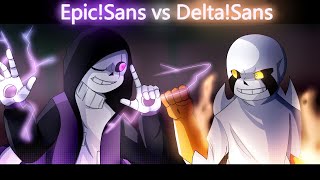 EpicSans vs DeltaSans Animation [upl. by Ivan]