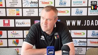 Conférence de presse de Laurent Legname avant le match 2 [upl. by Marshall333]