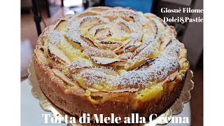 Torta di Mele con Crema [upl. by Vyner]