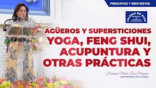 Agüeros y supersticiones Yoga Feng Shui acupuntura y otras prácticas  Hna María Luisa Piraquive [upl. by Norraf438]