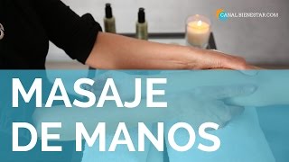 Cómo hacer un buen masaje de manos  Relajación [upl. by Lesya]