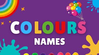 Colours Name Colors  Colours Name In English [upl. by Sihtam]