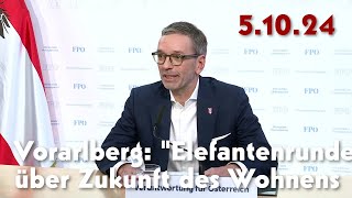 Live SpezialKickl quotWir wollen kommende Regierung anführenquot 5102024 [upl. by Frayda]