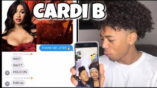 SURPRISING MY TWIN SISTERS WITH CARDI B FOR THEIR BIRTHDAY PRANK [upl. by Yenots]