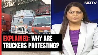 Why Truck Drivers Across India Are Protesting Today [upl. by Hosea]