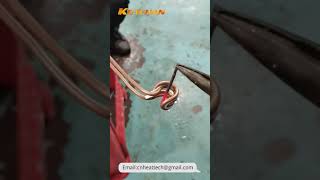 Induction heating of small metal rod [upl. by Yramliw795]