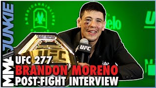 UFC 277 Brandon Moreno Ready For Fourth Deiveson Figueiredo Fight But Wont Wait [upl. by Zondra]