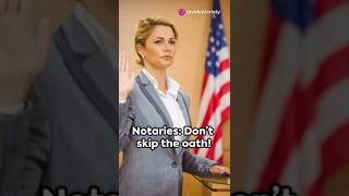 Notaries Don’t Skip the Oath Here’s Why It Matters NotaryTips notarizedbycristy [upl. by Sidonie]