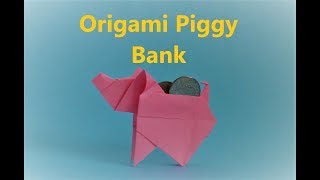 Origami Piggy Bank [upl. by Pickering]