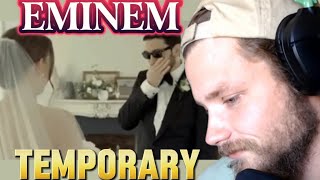 GRANDPA EM Eminem ft Skylar Grey  Temporary Official Music Video REACTION [upl. by Ahsyen]