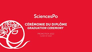 Cérémonie du diplôme 2022  École des affaires internationales [upl. by Tillinger]