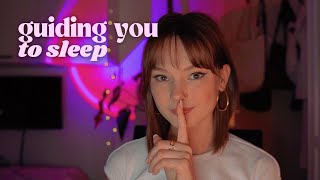 ASMR for when you just can’t fall asleep guided sleep meditation body scan closeup whispers [upl. by Leahcimnaj]