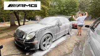 Restoring My Mercedes E55 AMG in 5 Minutes [upl. by Jock]