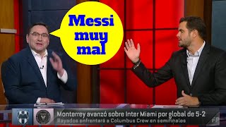 MESSI pareciera que ni jugó  FUTBOL PICANTE  ESPN [upl. by Adiaroz]