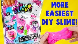 MORE Easiest Slime So Slime DIY Slime Shaker Mixing Shaving Cream with Slime [upl. by Applegate]