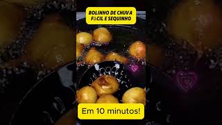 Bolinho de chuva Muito Macio e Sequinho em 10 minutos [upl. by Porter492]