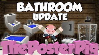 MrCrayfishs Furniture Mod  Full Review 172  Bathroom Update [upl. by Aristotle]