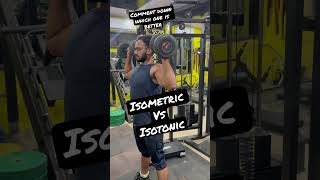 Isometric VS Isotonic coachhimanshu isometric isotonic contractions fitness fitnessscience [upl. by Reprah]