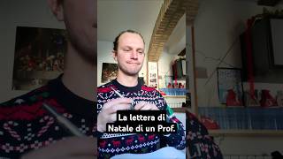 La lettera di Natale di un Prof prof scuola Natale sketch gag lettera studenti comedy [upl. by Aizirtap88]