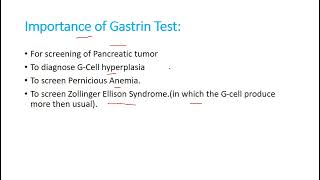 Gastrin Test  Procedure  Normal Range [upl. by Ernestine]