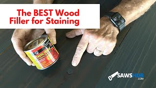 Best Wood Filler for Staining Over Top Of [upl. by Iek]