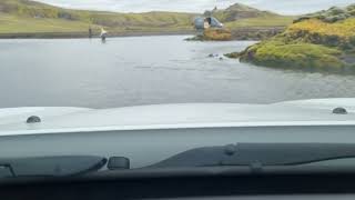 Holmsa ford F210 River crossing Iceland [upl. by Ruder]