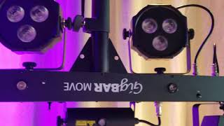 Chauvet Gigbar Move Review amp Unboxing [upl. by Servetnick]