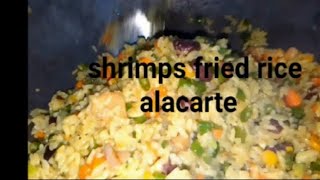 shrimp fried rice recipeshortvideo [upl. by Norra]