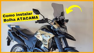 Como instalar passo a passo BOLHA ATACAMA Lander 250 Crosser 150 e Bros 160 [upl. by Affra810]