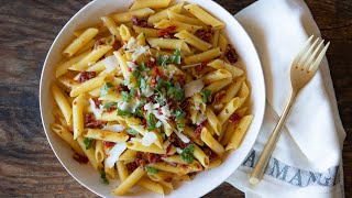 Sun Dried Tomato Penne Pasta [upl. by Inahpets]