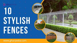 10 Different Types of Fences that are Widely Used Around Your Home [upl. by Suivat458]