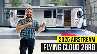 2025 Airstream Enhancements – Flying Cloud 28RB Luxury Travel Trailer Walk Through Tour [upl. by Lorilee903]