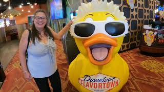 Downtown Flavortown in Pigeon Forge TN Restaurant Review [upl. by Adidnere130]