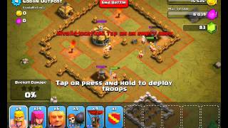 Clash of Clans Level 3  Goblin Outpost [upl. by Rausch31]