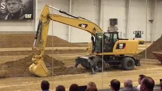 Cat® F Series Wheeled Excavators Demo amp Unbeatable Features [upl. by Algie]