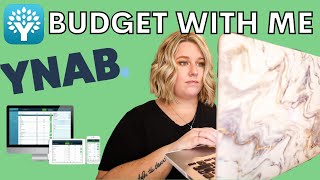 YNAB BUDGET WITH ME 4152021  roll with the punches and cover overspending in your budget [upl. by Leinod462]