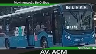 Movimentação De Ônibus BRT Salvador brasil onibus brt salvador emalta [upl. by Etnaihc]