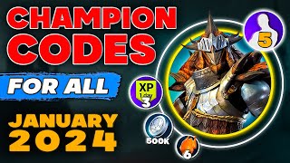 Raid Shadow Legends CHAMPION Promo Codes❗❗❗2024 [upl. by Oinotla]